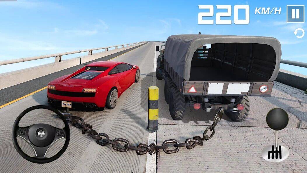 Скачать взломанную Mega Car Crash Simulator [Мод меню] MOD apk на Андроид