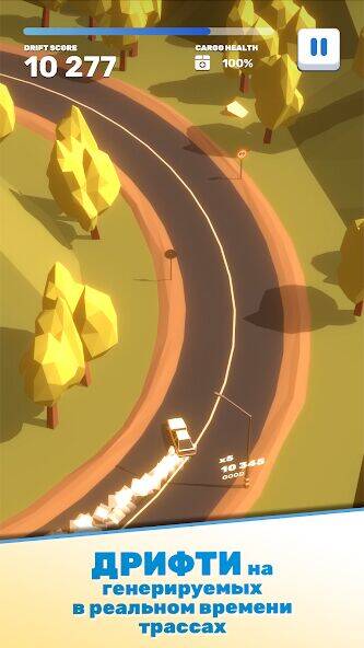Скачать взломанную Tofu Drifter [Много монет] MOD apk на Андроид