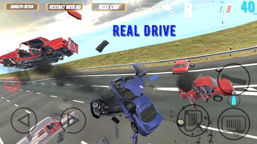 Скачать взломанную Real Drive [Много монет] MOD apk на Андроид