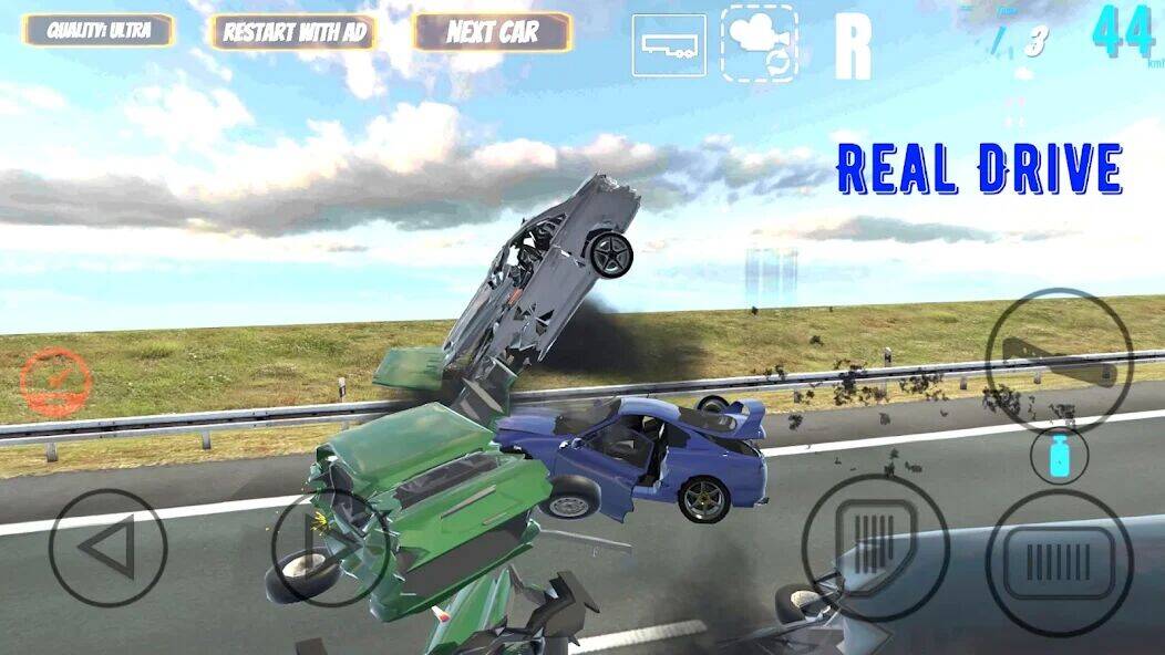 Скачать взломанную Real Drive [Много монет] MOD apk на Андроид