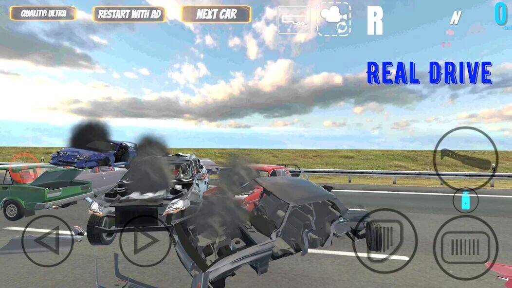 Скачать взломанную Real Drive [Много монет] MOD apk на Андроид