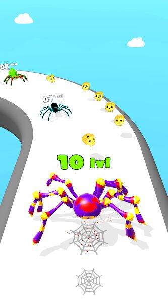Скачать взломанную Insect Evolution Run [Бесплатные покупки] MOD apk на Андроид