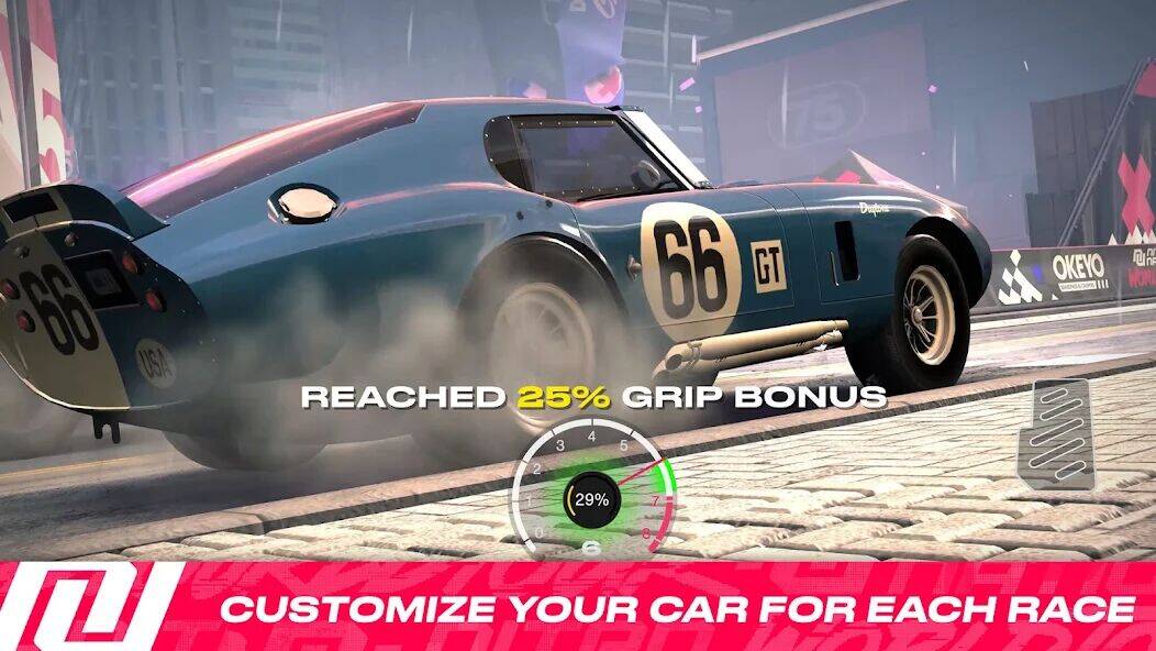 Скачать взломанную Nitro Nation World Tour [Много монет] MOD apk на Андроид