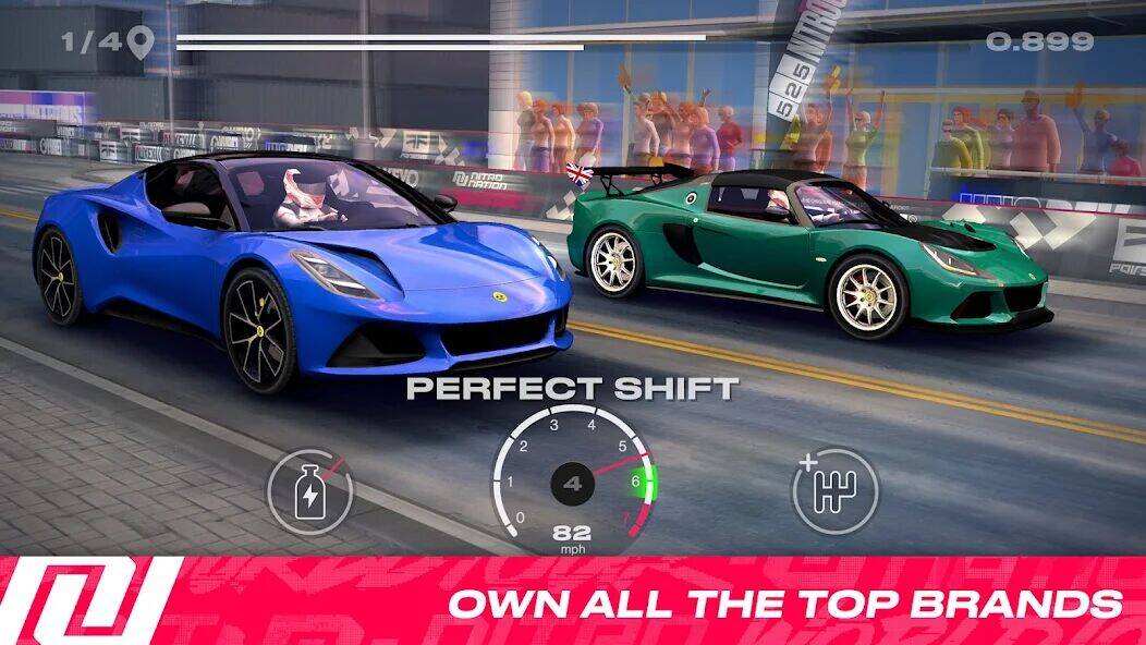Скачать взломанную Nitro Nation World Tour [Много монет] MOD apk на Андроид
