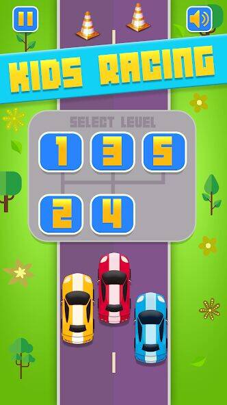 Скачать взломанную Kids Racing, Racecar Boy Girl [Бесплатные покупки] MOD apk на Андроид