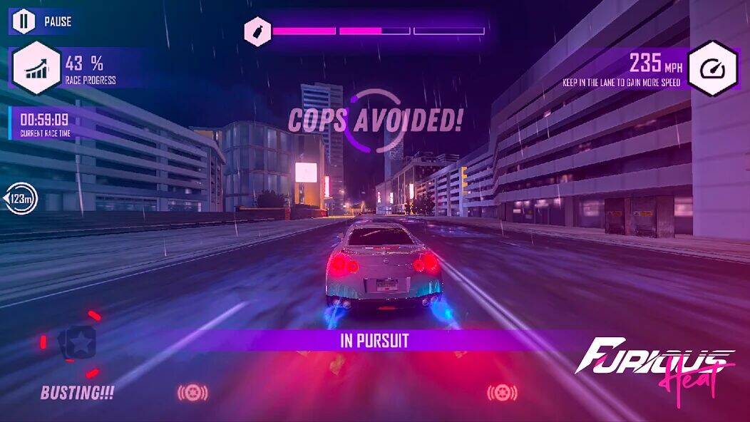 Скачать взломанную Furious: Heat Racing 2023 [Много денег] MOD apk на Андроид
