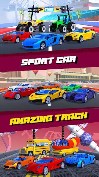 Скачать взломанную Car Race 3D - Racing Master [Бесплатные покупки] MOD apk на Андроид