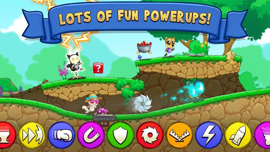 Скачать взломанную Fun Run 3 - гонки мультиплеер [Бесплатные покупки] MOD apk на Андроид