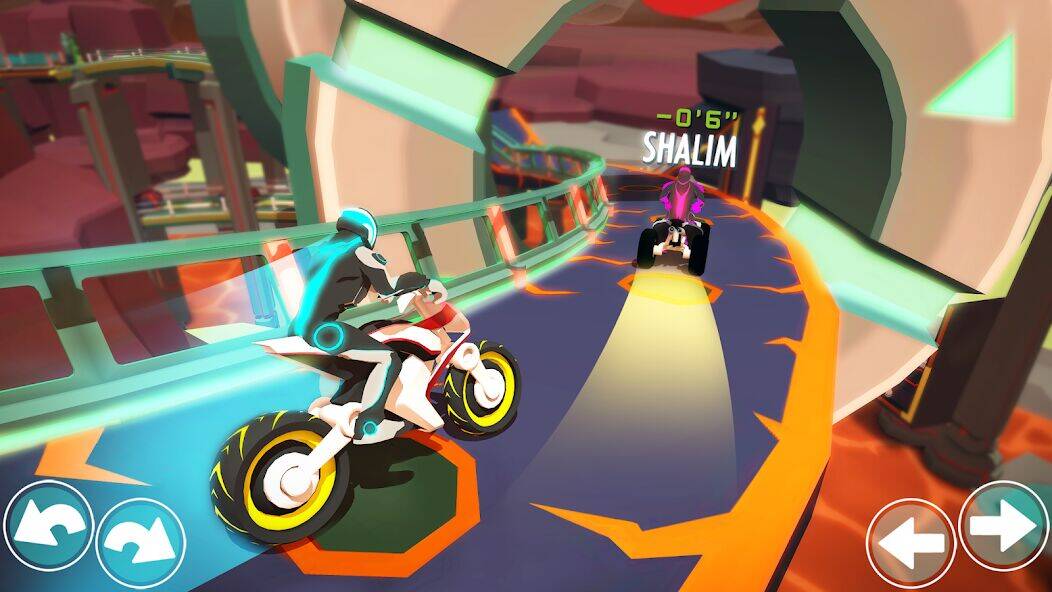 Скачать взломанную Gravity Rider: райдер мото [Бесплатные покупки] MOD apk на Андроид