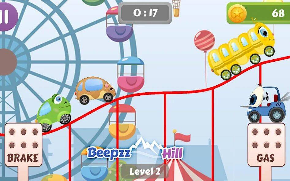 Скачать взломанную Гоночная игра для малышей [Бесплатные покупки] MOD apk на Андроид