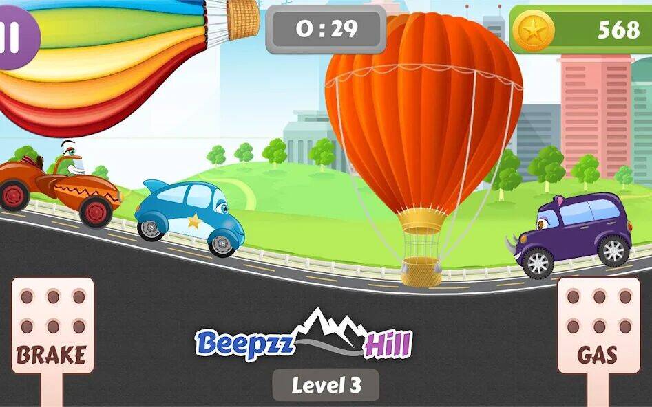 Скачать взломанную Гоночная игра для малышей [Бесплатные покупки] MOD apk на Андроид