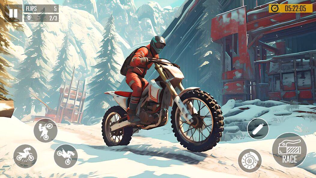 Скачать взломанную Xtreme Bike Racing Game [Много монет] MOD apk на Андроид