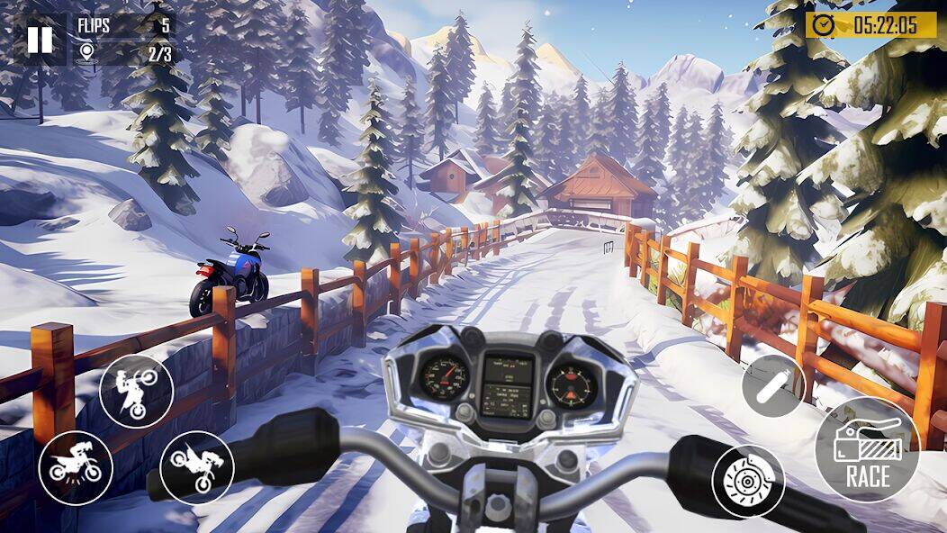 Скачать взломанную Xtreme Bike Racing Game [Много монет] MOD apk на Андроид