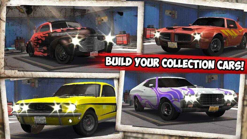 Скачать взломанную Classic Drag Racing Car Game [Много монет] MOD apk на Андроид