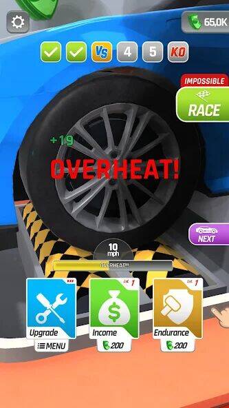 Скачать взломанную Dyno Racing [Много монет] MOD apk на Андроид