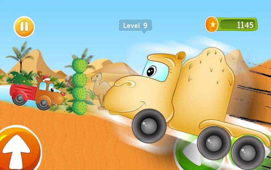 Скачать взломанную Детей гоночная игра  [Много монет] MOD apk на Андроид