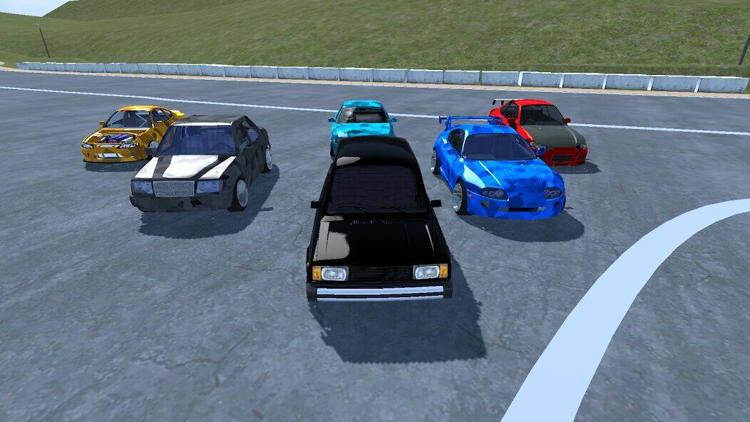 Скачать взломанную Drift King: Online [Много монет] MOD apk на Андроид