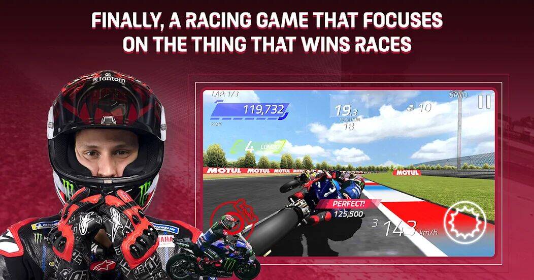 Скачать взломанную MotoGP Racing '22 [Бесплатные покупки] MOD apk на Андроид