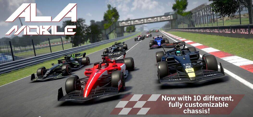 Скачать взломанную Ala Mobile GP - Formula racing [Мод меню] MOD apk на Андроид