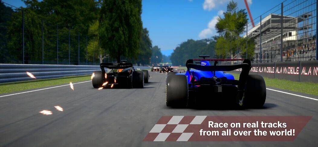 Скачать взломанную Ala Mobile GP - Formula racing [Мод меню] MOD apk на Андроид