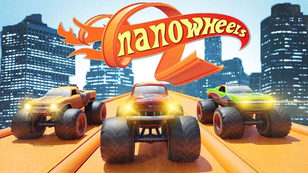 Скачать взломанную Игра Нано Монстр Трак Джем [Много денег] MOD apk на Андроид