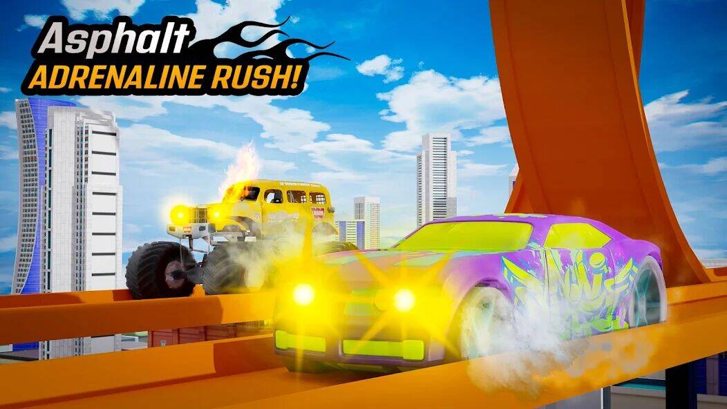 Скачать взломанную Игра Нано Монстр Трак Джем [Много денег] MOD apk на Андроид