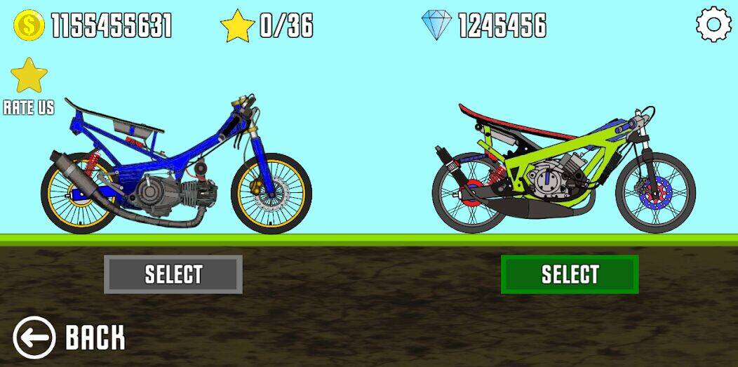 Скачать взломанную Drag Racing Bike [Много монет] MOD apk на Андроид