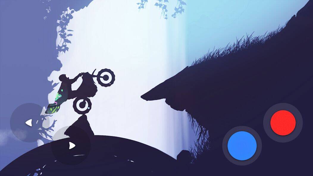 Скачать взломанную Psebay: Gravity Moto Trials [Много денег] MOD apk на Андроид