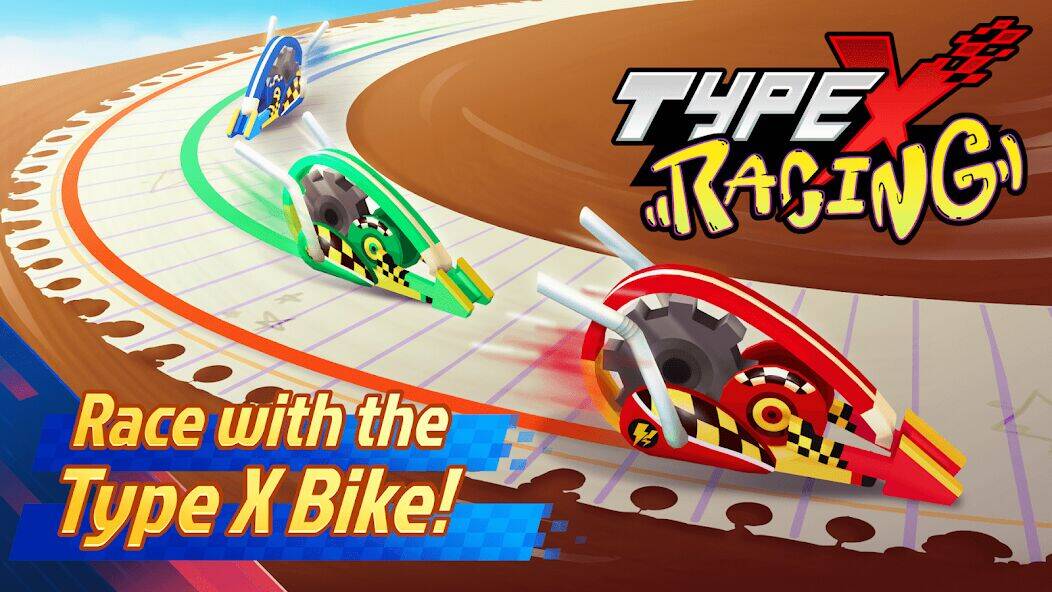 Скачать взломанную Correction Tape X Racing [Много монет] MOD apk на Андроид