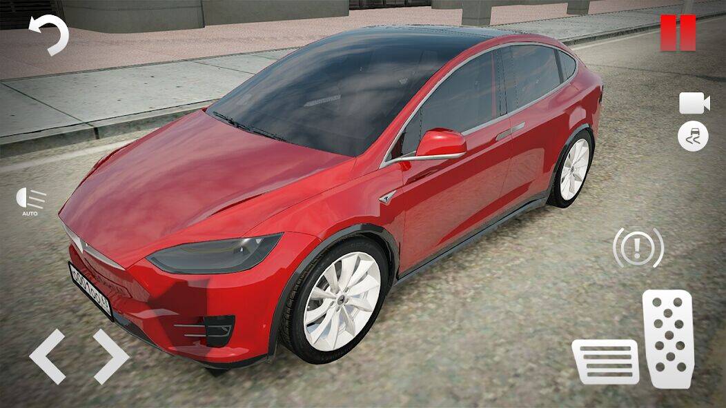 Скачать взломанную Electric Tesla Model X Driver [Много денег] MOD apk на Андроид