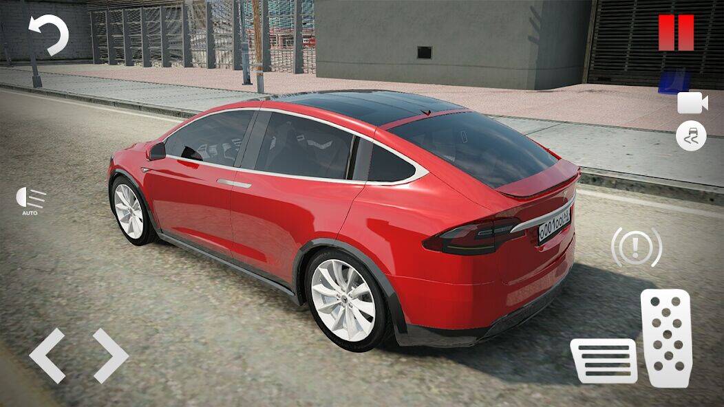 Скачать взломанную Electric Tesla Model X Driver [Много денег] MOD apk на Андроид