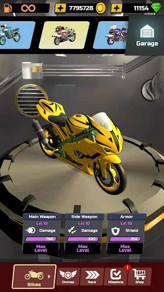 Скачать взломанную Bike Rider : Moto Traffic Rush [Много денег] MOD apk на Андроид