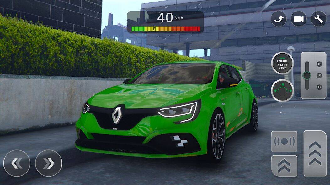 Скачать взломанную Renault Megane RS Simulator [Много монет] MOD apk на Андроид