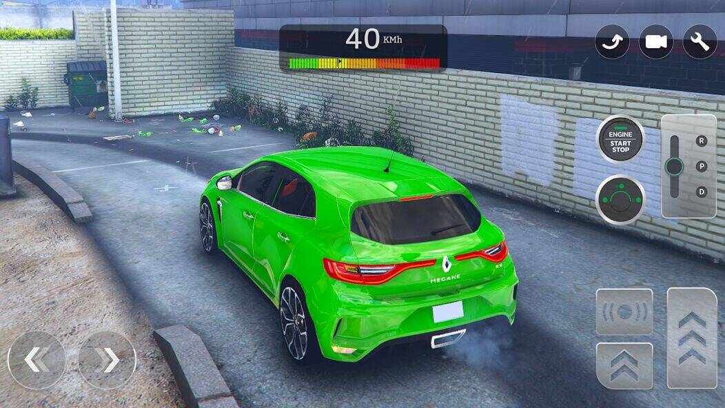 Скачать взломанную Renault Megane RS Simulator [Много монет] MOD apk на Андроид