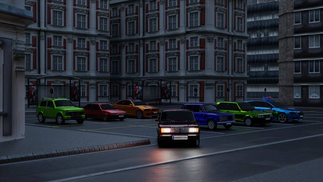Скачать взломанную Russian Car Simulator Vaz Lada [Бесплатные покупки] MOD apk на Андроид