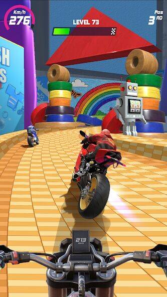 Скачать взломанную Bike Game 3D: Racing Game [Мод меню] MOD apk на Андроид