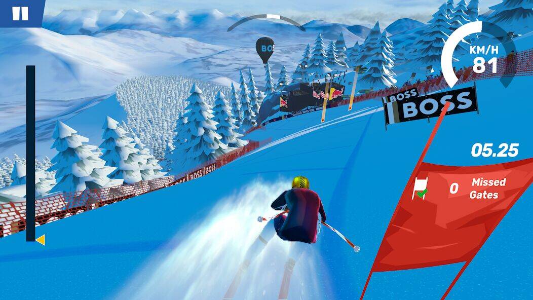 Скачать взломанную Ski Challenge [Много денег] MOD apk на Андроид