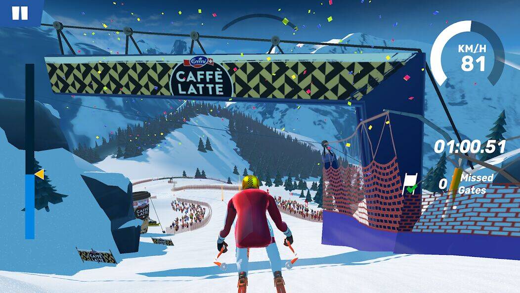 Скачать взломанную Ski Challenge [Много денег] MOD apk на Андроид