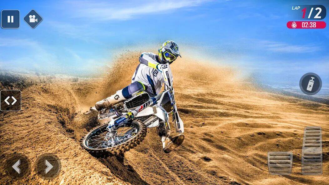 Скачать взломанную Мотокросс mx Dirt Bike игры [Много монет] MOD apk на Андроид