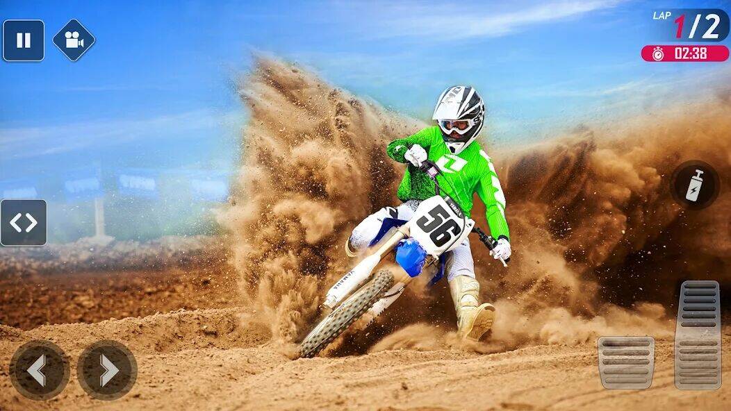 Скачать взломанную Мотокросс mx Dirt Bike игры [Много монет] MOD apk на Андроид