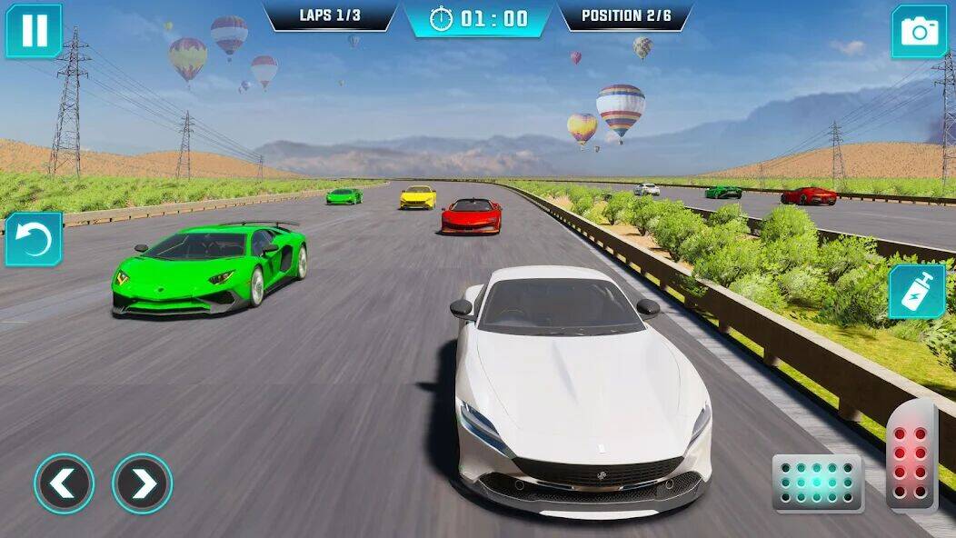 Скачать взломанную Симулятор вождения гоночного [Много монет] MOD apk на Андроид