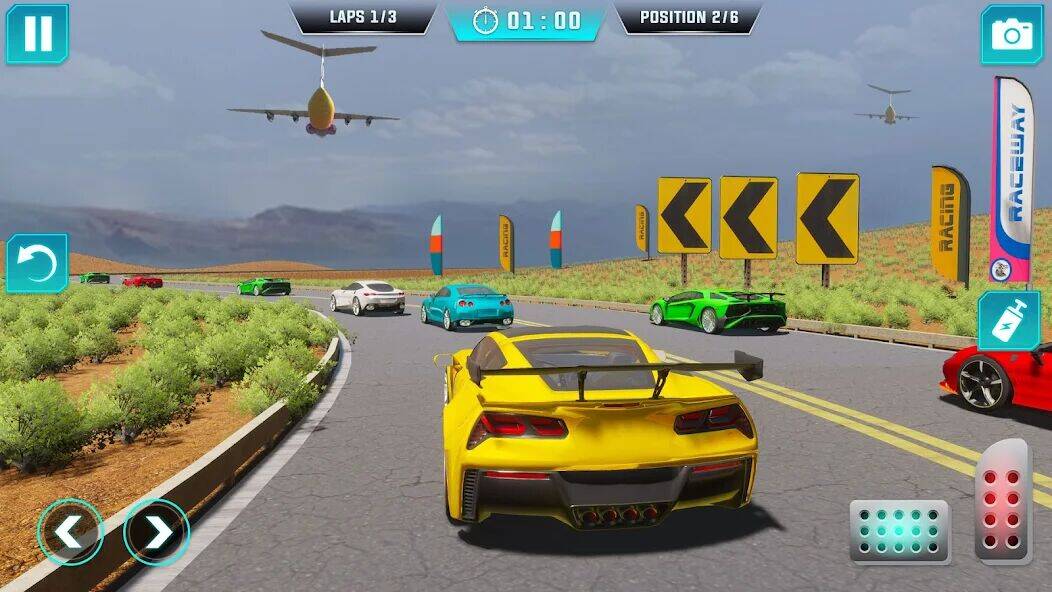 Скачать взломанную Симулятор вождения гоночного [Много монет] MOD apk на Андроид