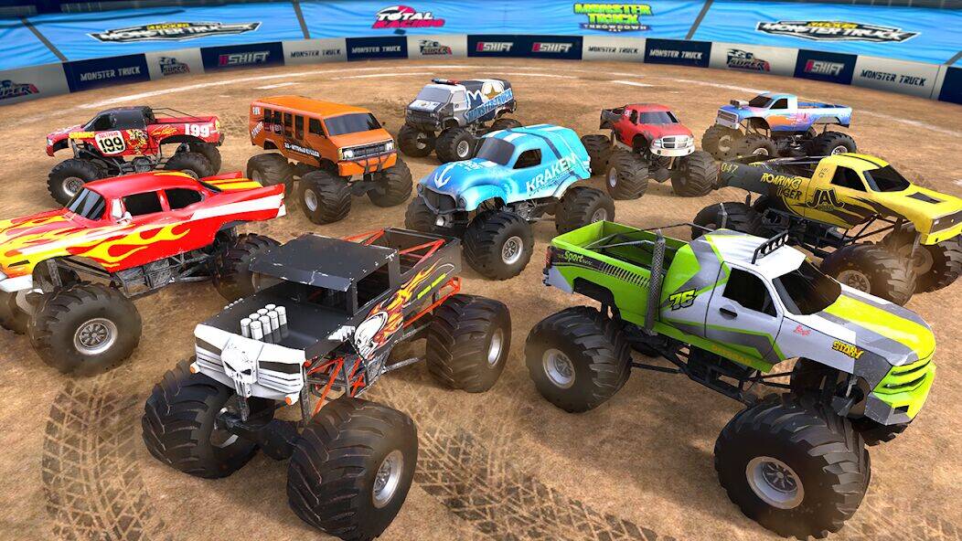 Скачать взломанную 4x4 Monster Truck Racing Games [Мод меню] MOD apk на Андроид