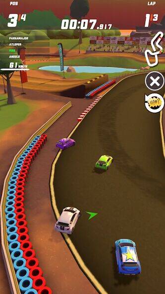 Скачать взломанную Rally Clash [Бесплатные покупки] MOD apk на Андроид