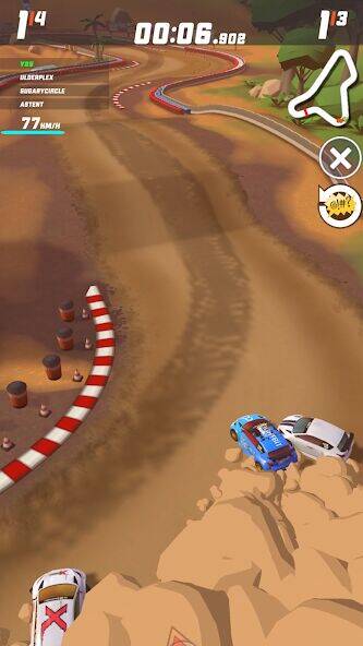 Скачать взломанную Rally Clash [Бесплатные покупки] MOD apk на Андроид