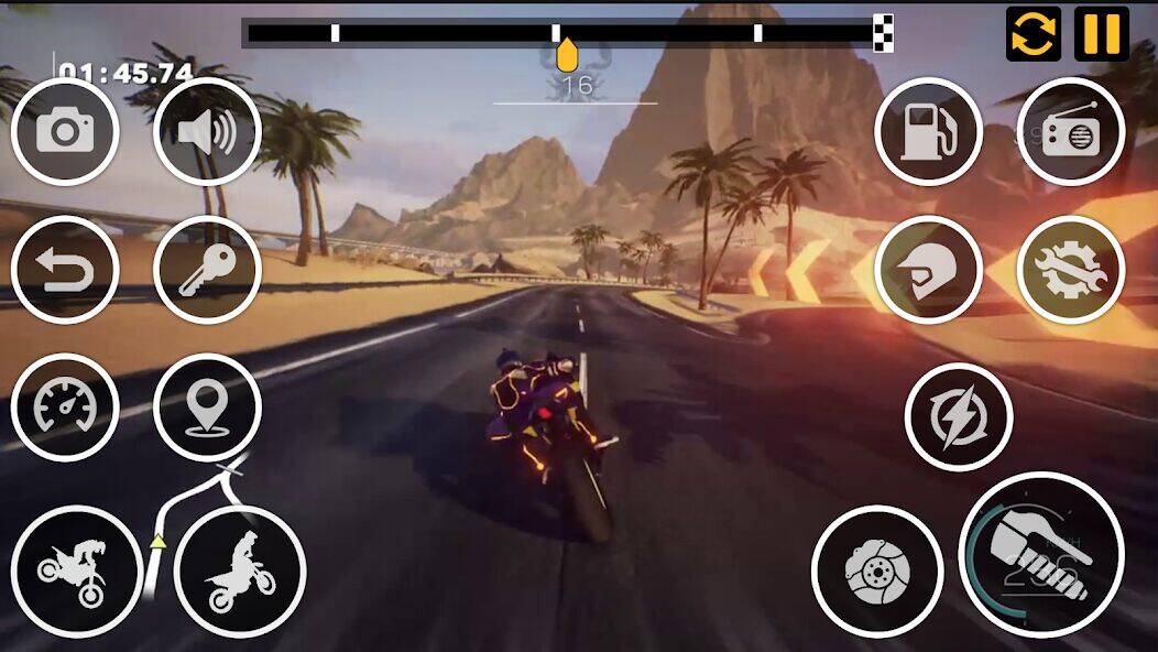 Скачать взломанную Bike Race Master: Bike Racing [Бесплатные покупки] MOD apk на Андроид