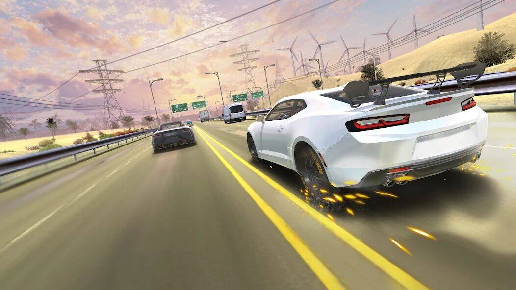 Скачать взломанную Traffic Driving Car Simulator [Мод меню] MOD apk на Андроид