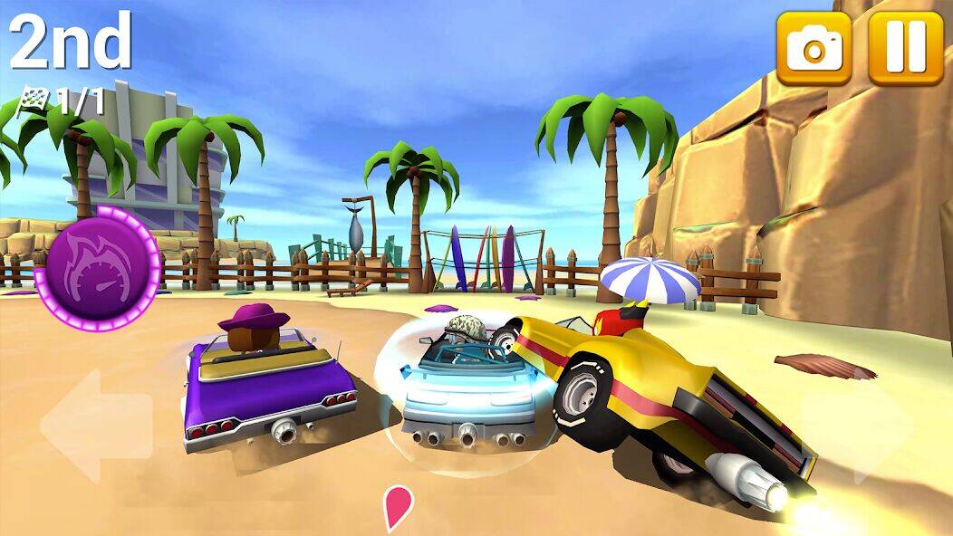 Скачать взломанную Rev Heads Rally [Много монет] MOD apk на Андроид