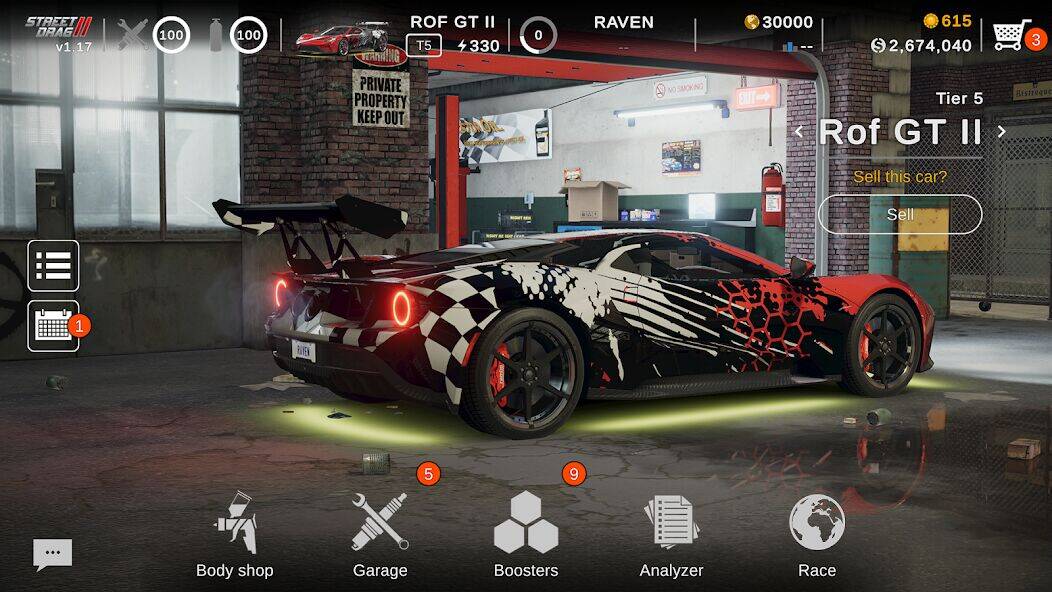 Скачать взломанную Street Drag 2: Real Car Racing [Бесплатные покупки] MOD apk на Андроид