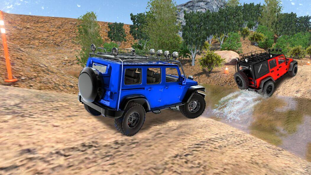 Скачать взломанную Игры про вождение внедорожника [Много монет] MOD apk на Андроид